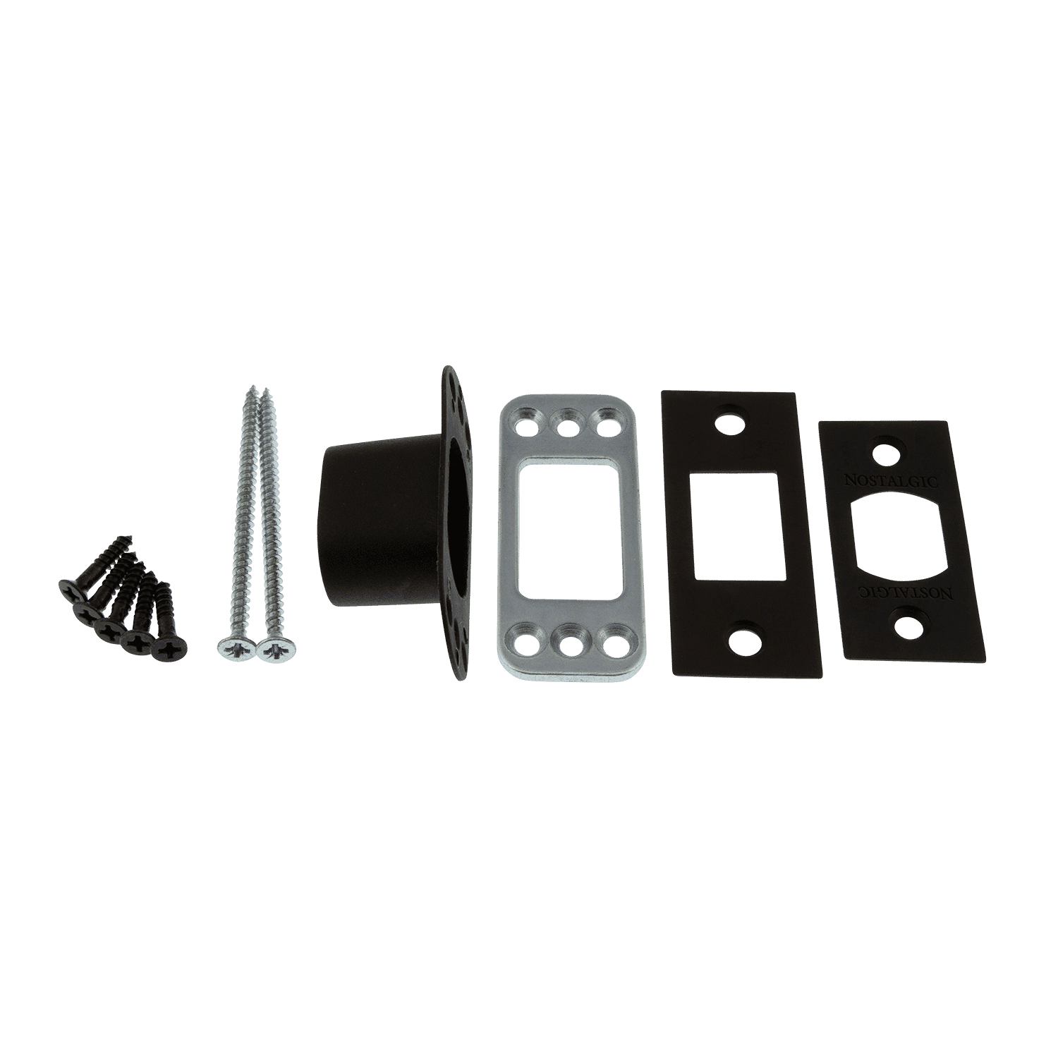 Square Deadbolt Latch Kit in OilRubbed Bronze Nostalgic Warehouse