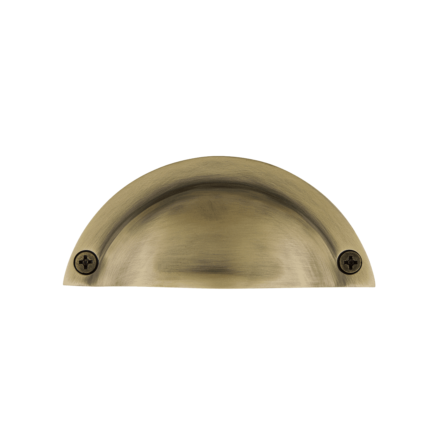 Plain Bin Pull in Antique Brass Nostalgic Warehouse