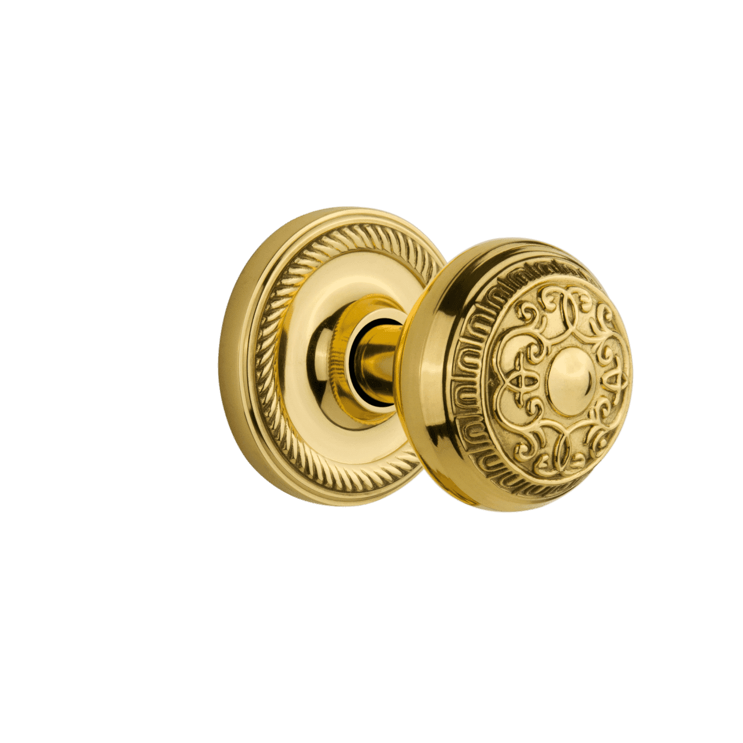 Complete Privacy Set - Classic Rosette With Egg & Dart Door Knob In Timeless Bronze Complete Privacy Set - Classic Rosette With Egg & Dart Door Knob In Timeless Bronze