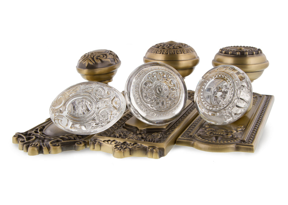 History of Glass and Crystal Door Knobs