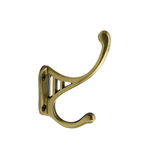 classic coat hook in antique brass nostalgic warehouse